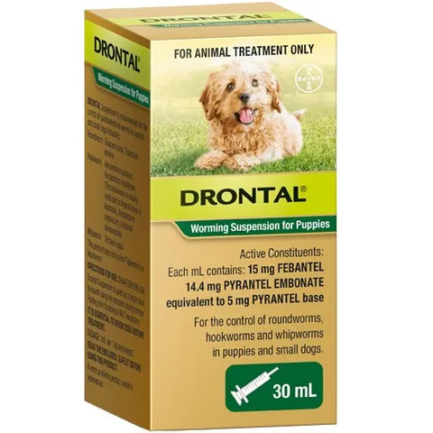 Drontal Worming Suspension for Puppies