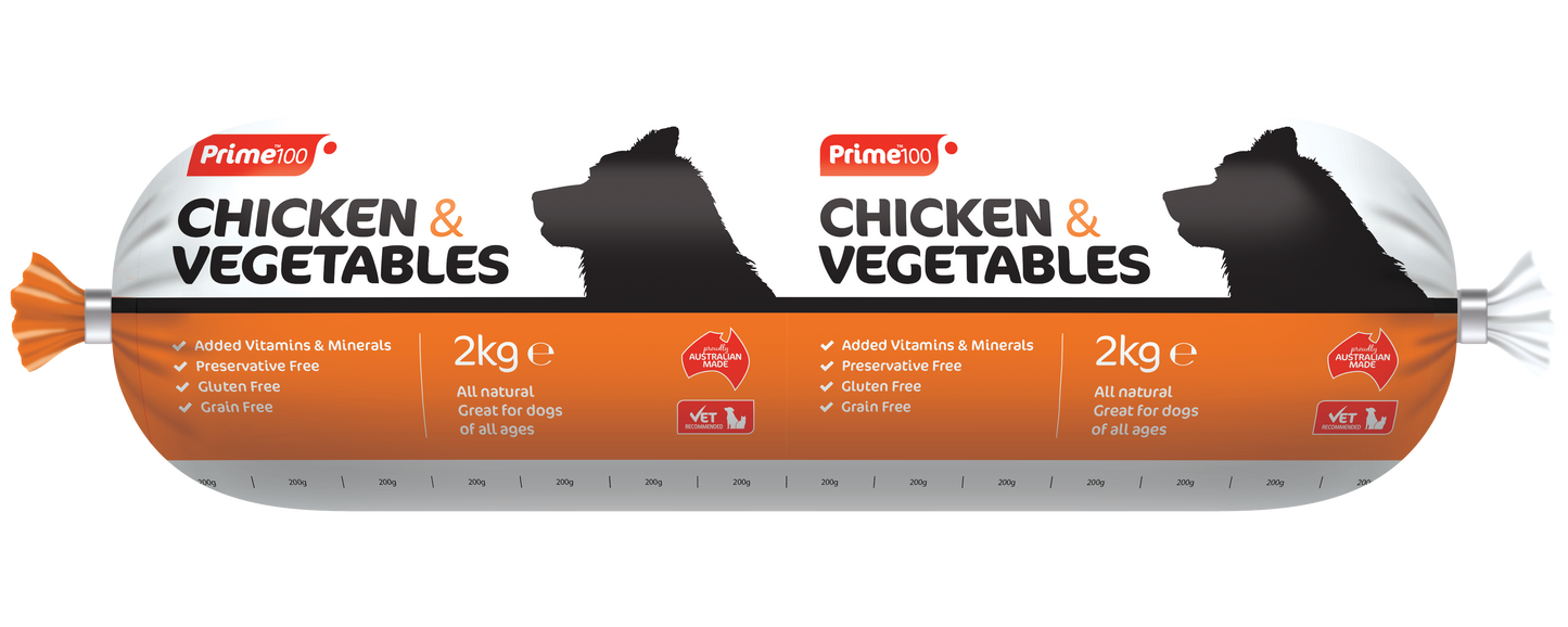 Prime100 Chicken & Vegetable 2kgi