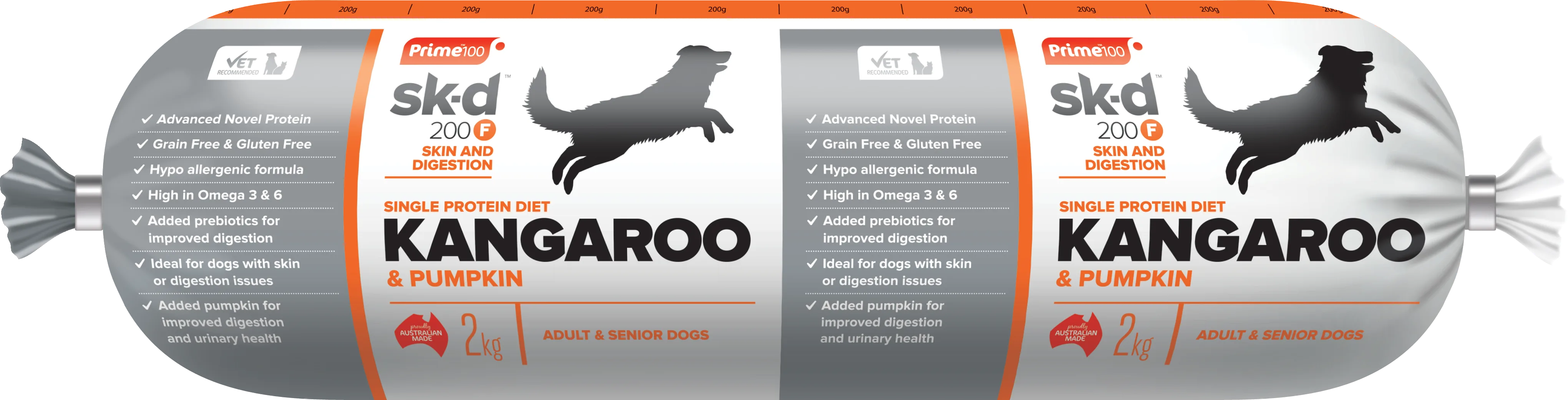 Prime100 Kangaroo & Pumpkin 2 kg Roll