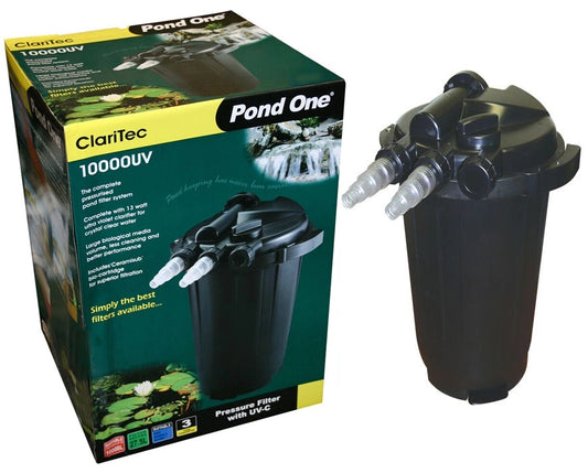 POND ONE Claritec Pressurised Filter W/UVC