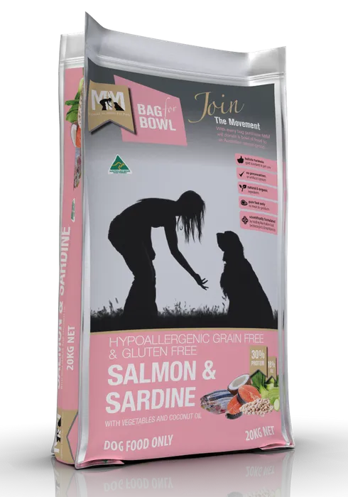 MFM Salmon & Sardine GL & GR Free 20Kg