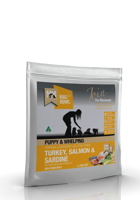 MFM Puppy Turkey, Salmon & Sardine 2.5Kg