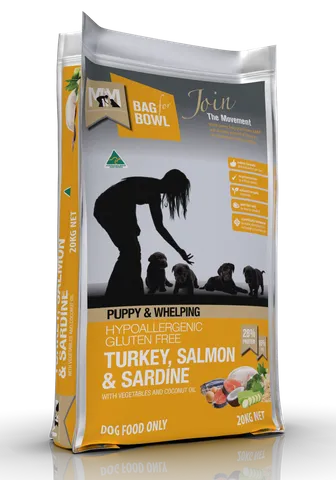 MFM Puppy Turkey, Salmon & Sardine 20Kg