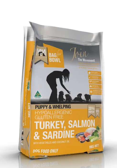 MFM Puppy Turkey, Salmon & Sardine 9Kg